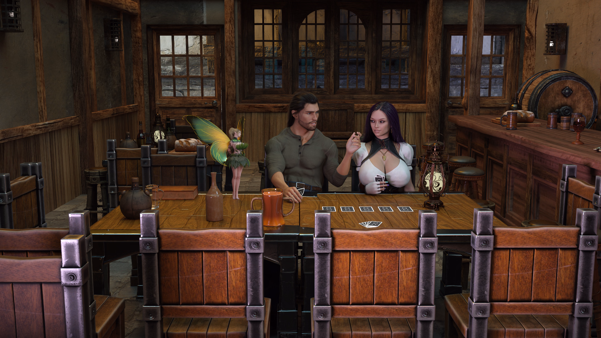 秘法卡牌:魔幻牌局(Arcana Holdem)v0.1 精翻汉化 游戏截图 1