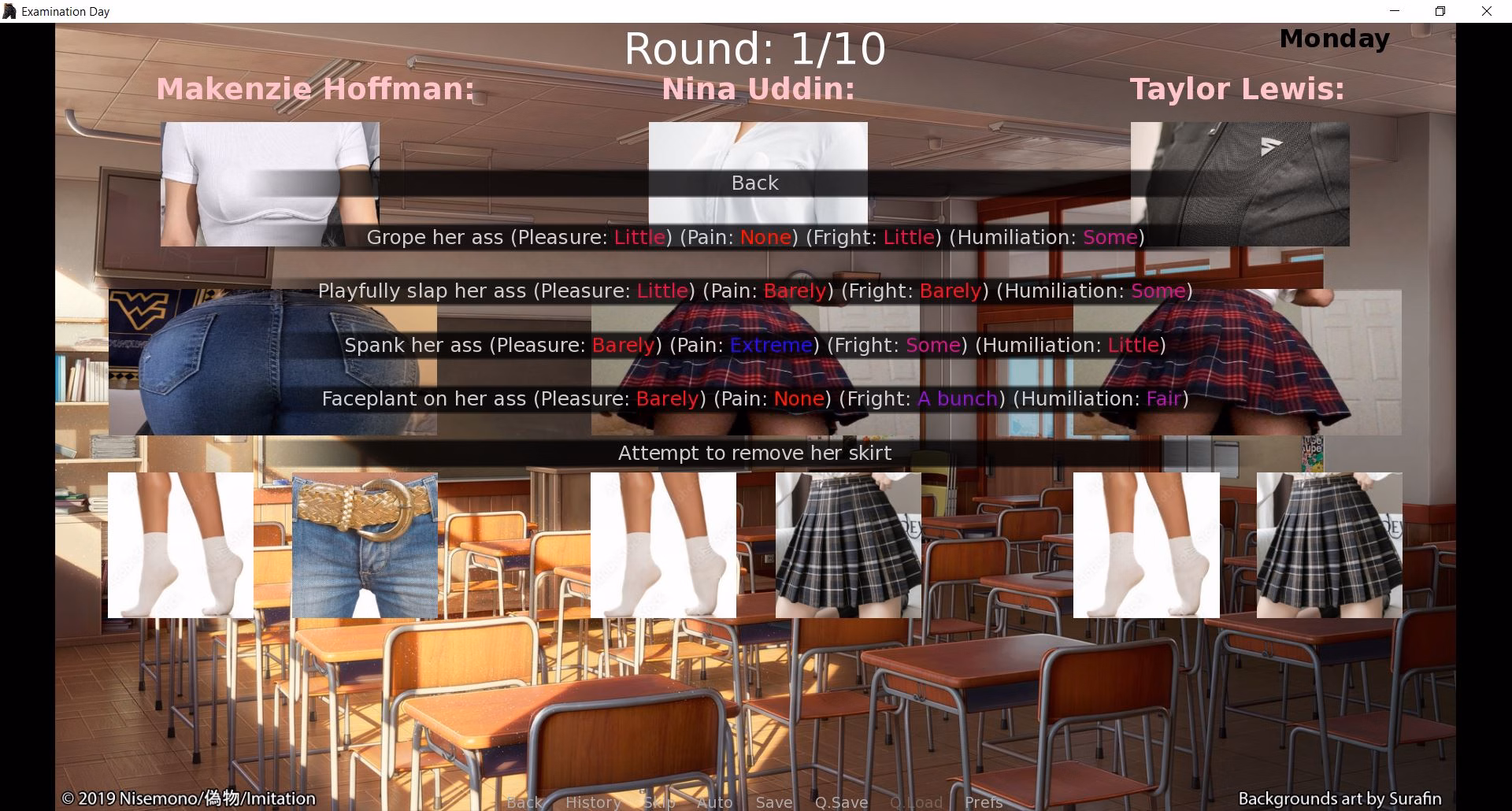 考试日：女学生的肉体干扰（Examination Day）v0.1.3.1 精翻汉化 游戏截图 8