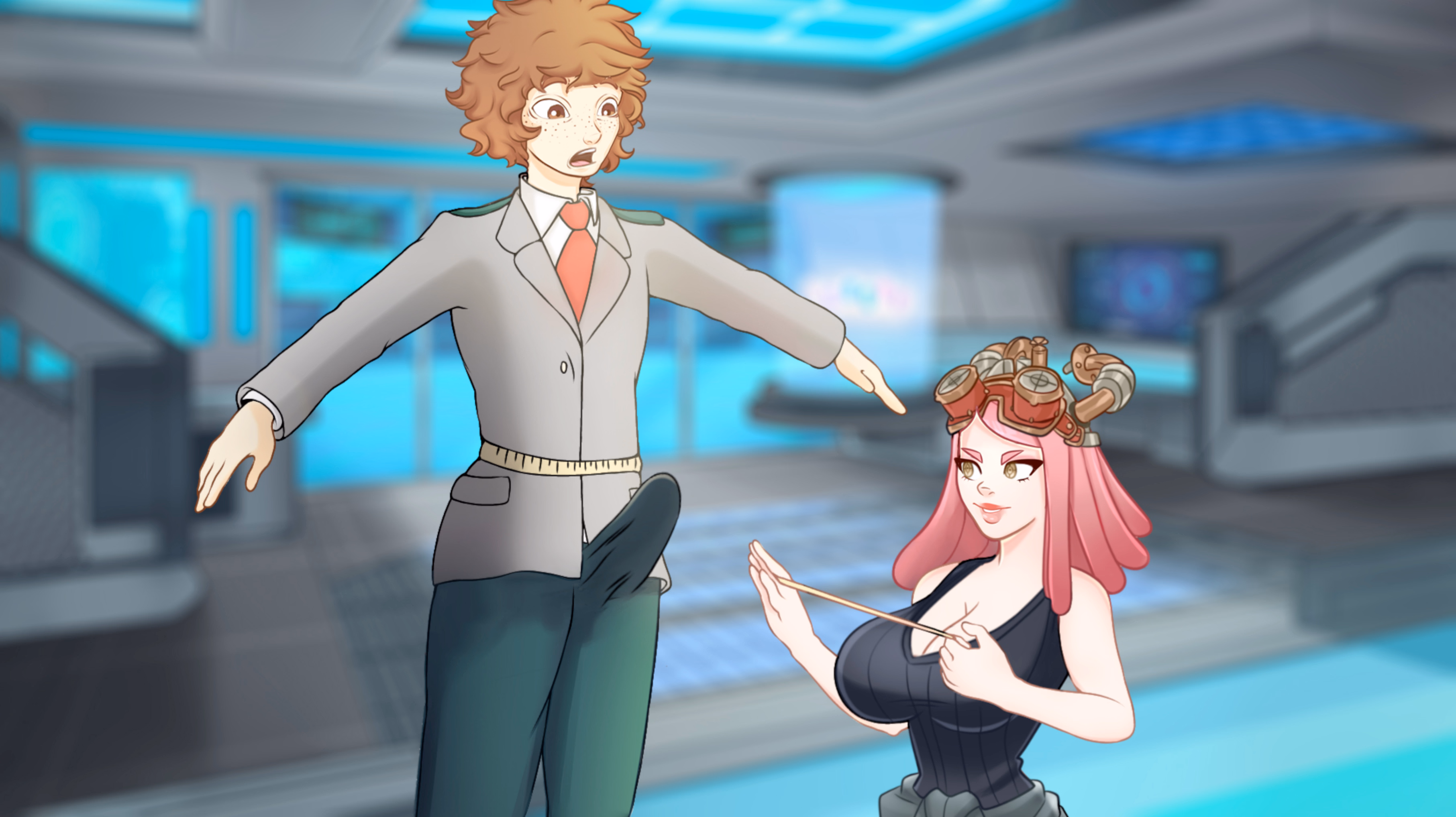 英雄性爱学院（Hero Sex Academia）v0.092 精翻汉化 游戏截图 5