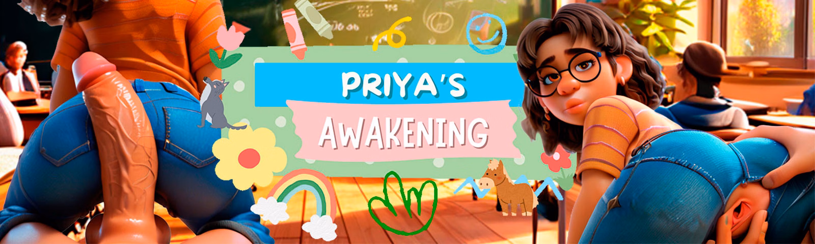 普里娅的觉醒:处女性欲探索(Priya's Awakening)Ch.3.1 v0.3.1 精翻汉化 游戏截图 1