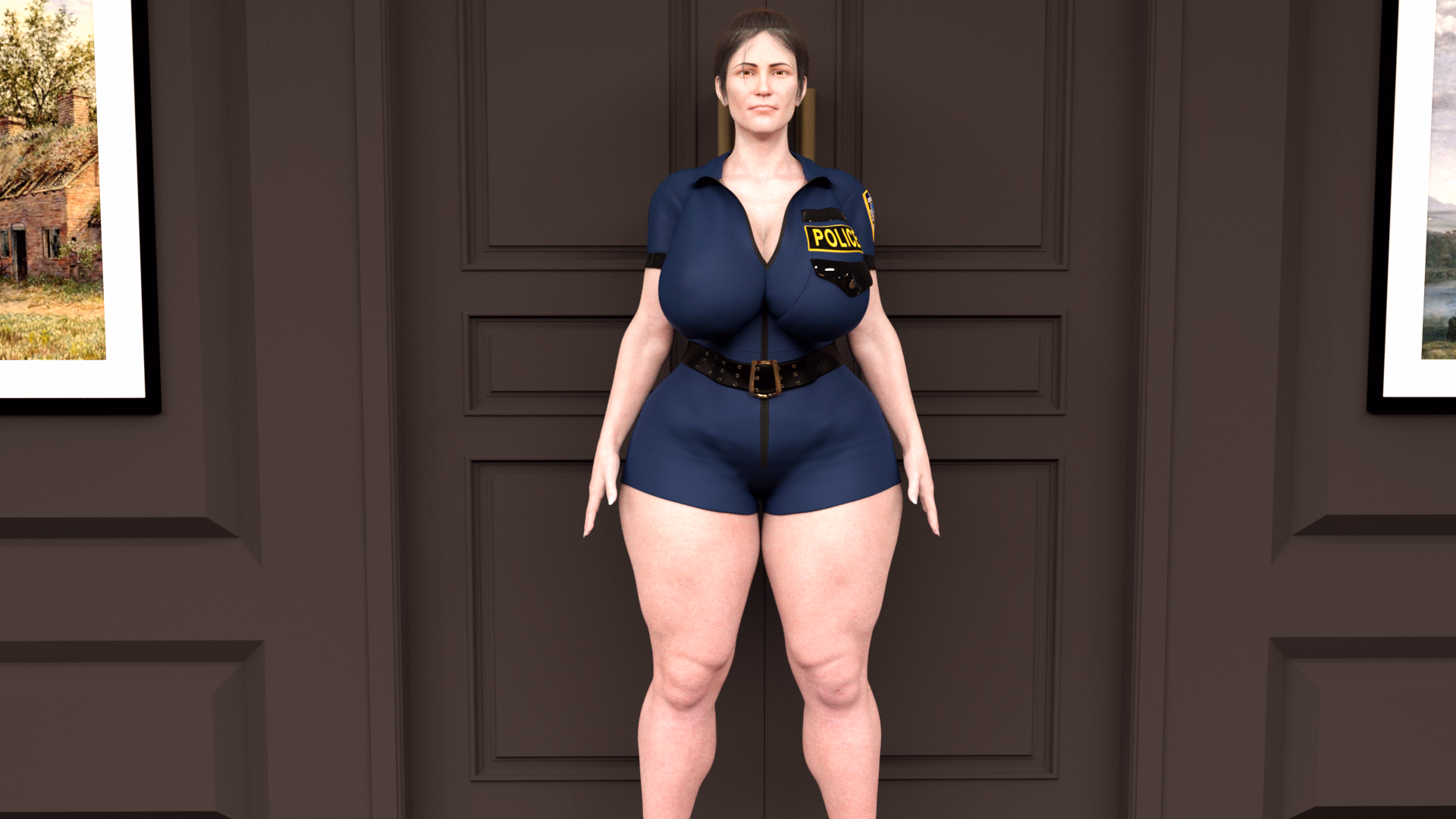 丰乳肥臀的烦恼：熟女房东的诱惑（Thicc Problems）v0.0.2 精翻汉化 游戏截图 2