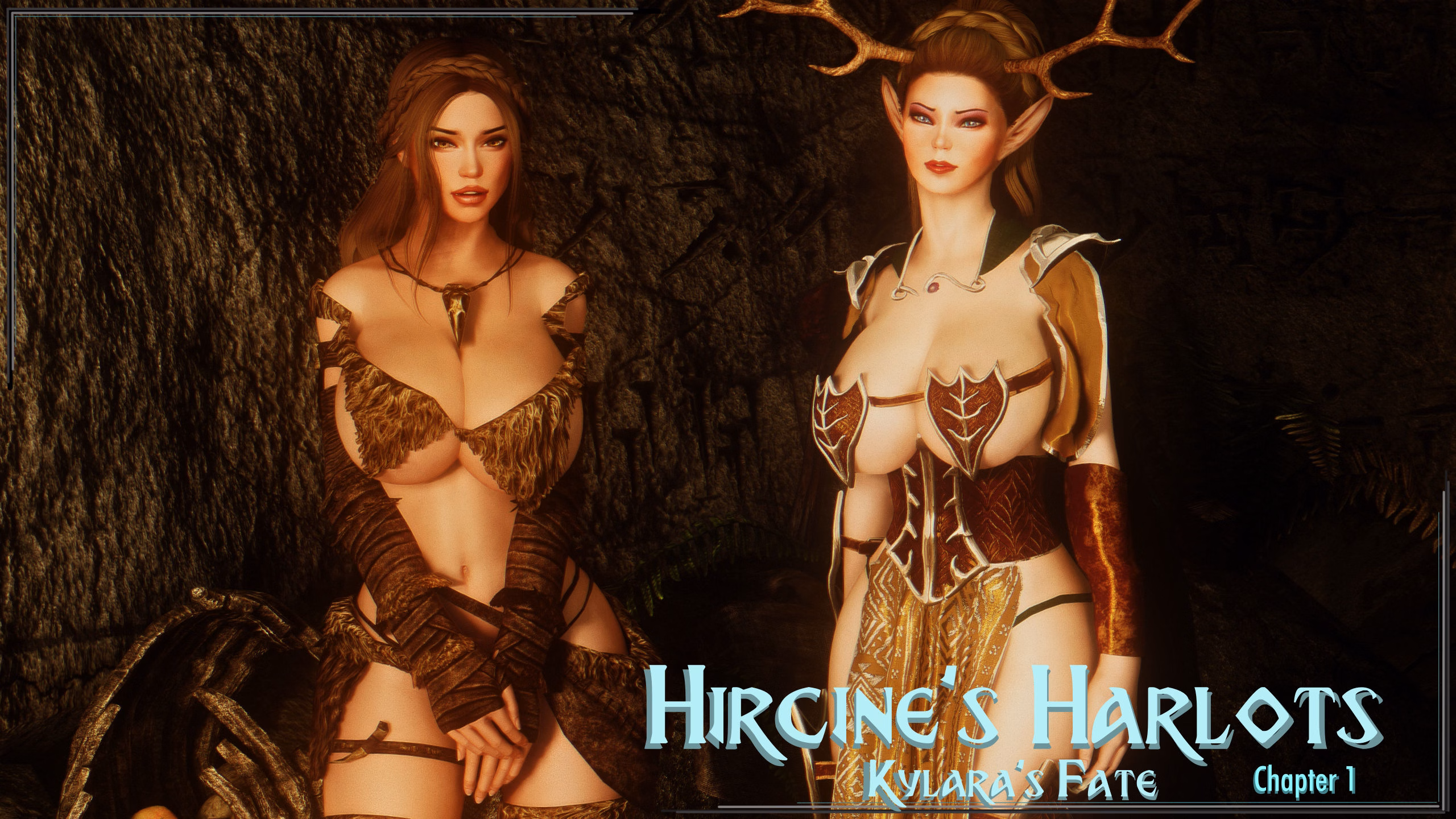 海尔辛的荡妇：凯拉拉的命运（Hircine's Harlots - Kylara's Fate）v1.0b 精翻汉化 游戏截图 1