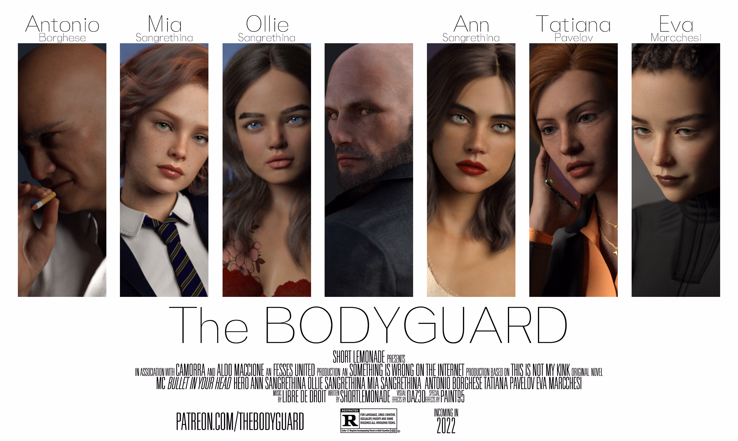 贴身保镖:肉体契约(The Bodyguard)v1.00 - Ch.01-03 精翻汉化 游戏截图 1
