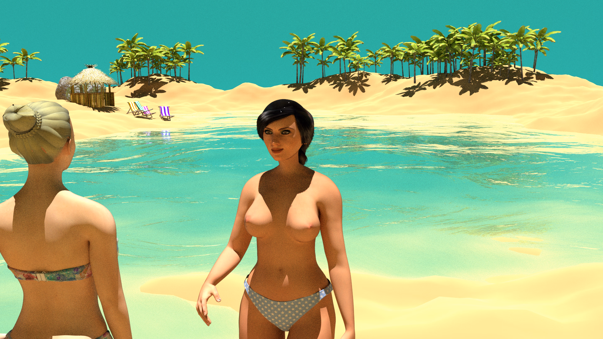 荒岛春梦:太平洋上的孤岛乱情(Deserted Island Dreams)v0.42 精翻汉化 游戏截图 5