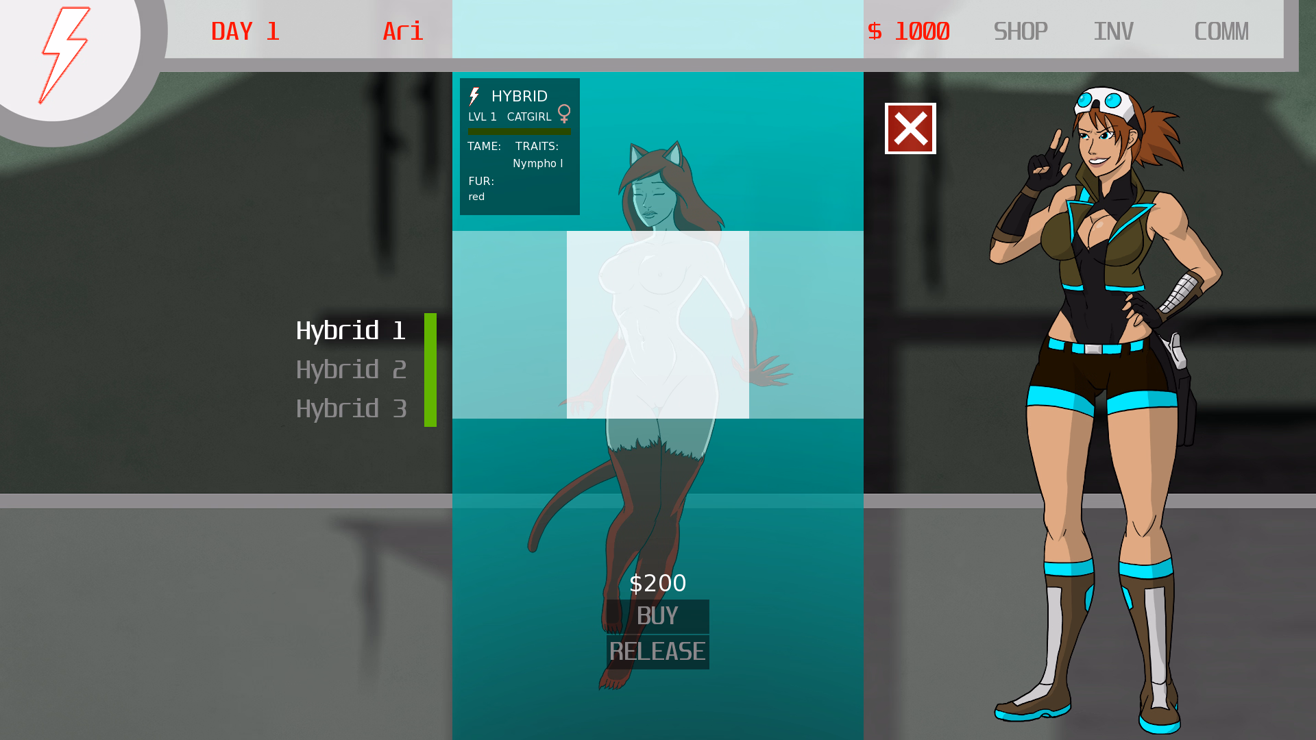 魔物娘异星繁衍计划(Untitled Breeding Project)v0.25 精翻汉化 游戏截图 6