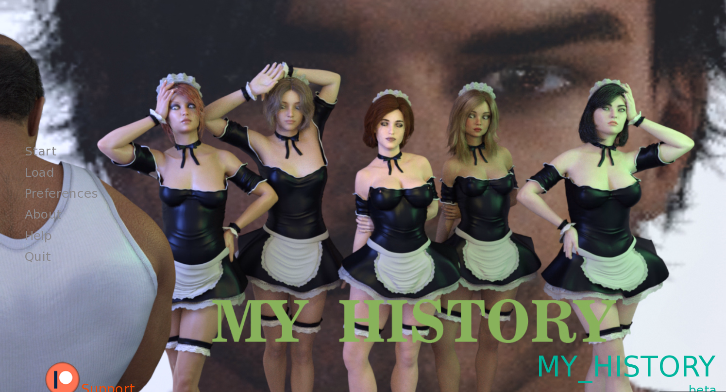 我的狱后情史：寄宿同居的诱惑（My History）v0.002 精翻汉化 游戏截图 1