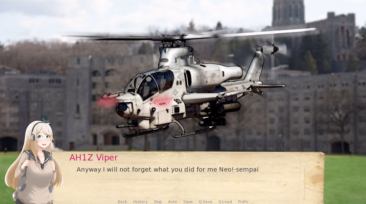 武装直升机约会模拟器(Attack Helicopter Dating Simulator)Final 精翻汉化 游戏截图 3