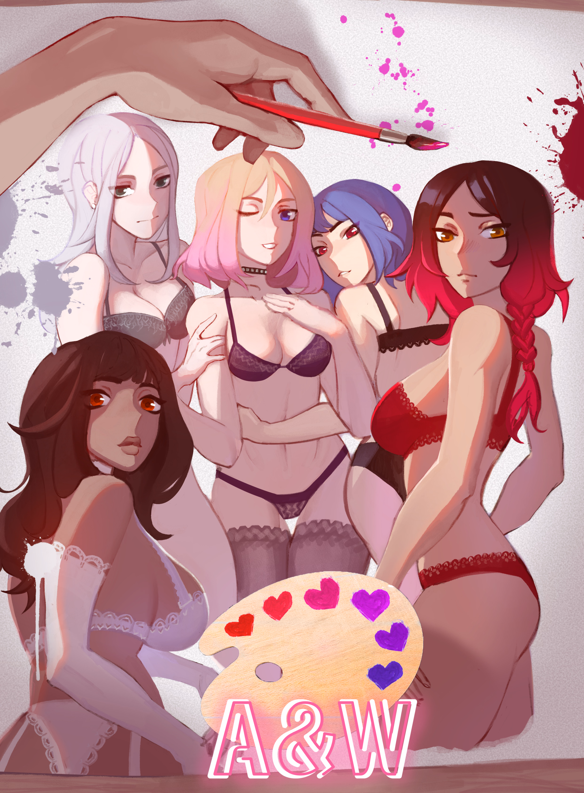 落榜画师:变态色图交易(Art&Waifu)v0.1 精翻汉化 游戏截图 2
