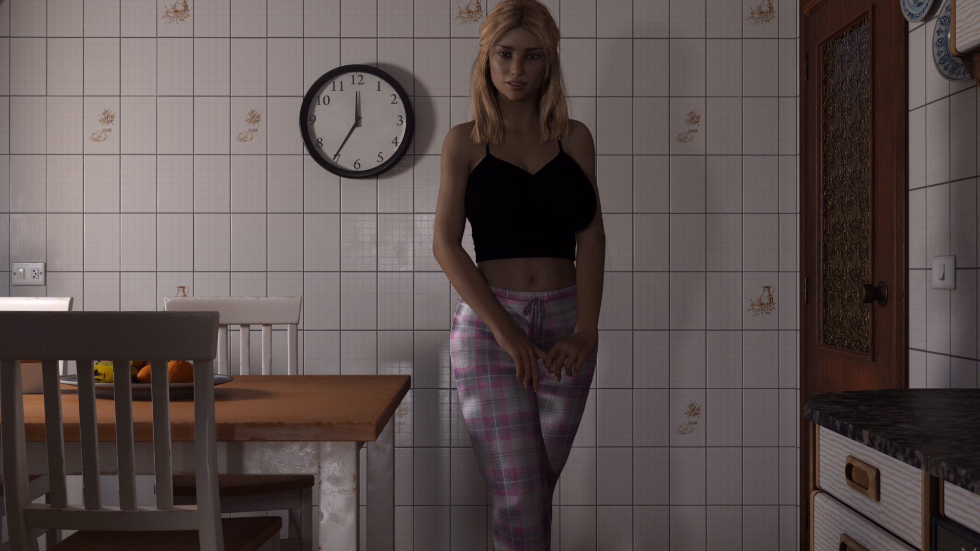 仰卧其上：全女餐厅的男员工（To Lie Upon）v0.1.4 精翻汉化 游戏截图 3
