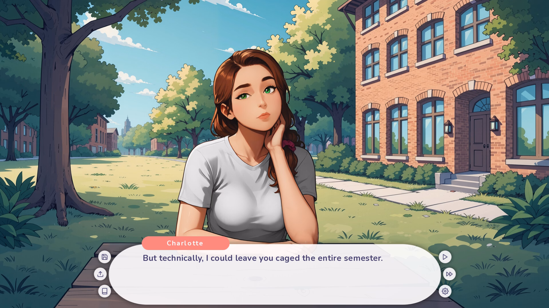 贞操奖学金:室友的锁精调教(The Chastity Scholarship)v1.1.0 精翻汉化 游戏截图 8