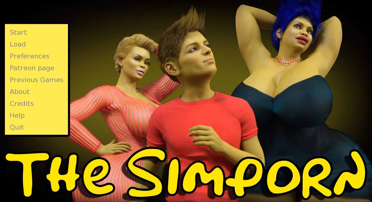 辛普森色情版:全家桶交配(The Simporn)v1.1 精翻汉化 游戏截图 1