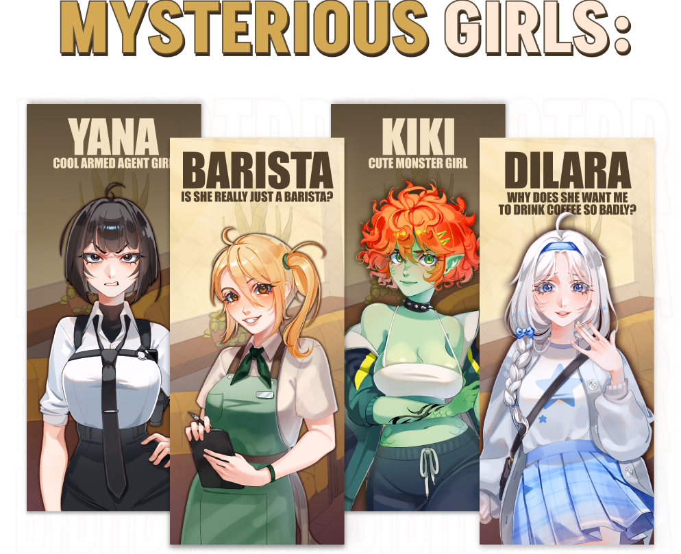 重启现实:魔物娘与武装特工的连环榨精(I Drink Sorrel Coffee to Reboot Reality, but I'm Being Hunted by Monster Girls and Armed Agents)v1.0 精翻汉化 游戏截图 4