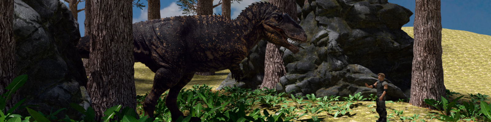 侏罗纪欲岛：罗根的3D原始奇遇（Jurassic Land）v1.0 精翻汉化 游戏截图 1