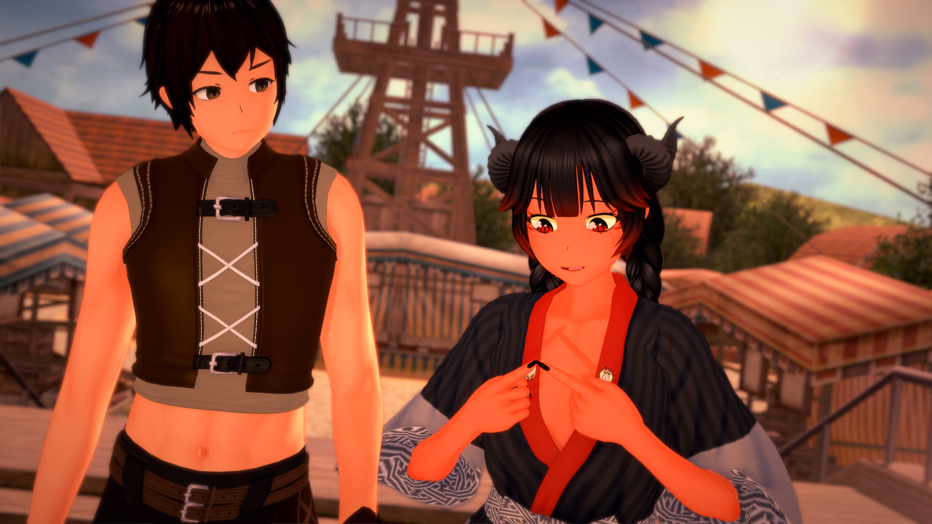 爱之恩准：人魔禁忌交尾（Permission to Love）v0.2 精翻汉化 游戏截图 7