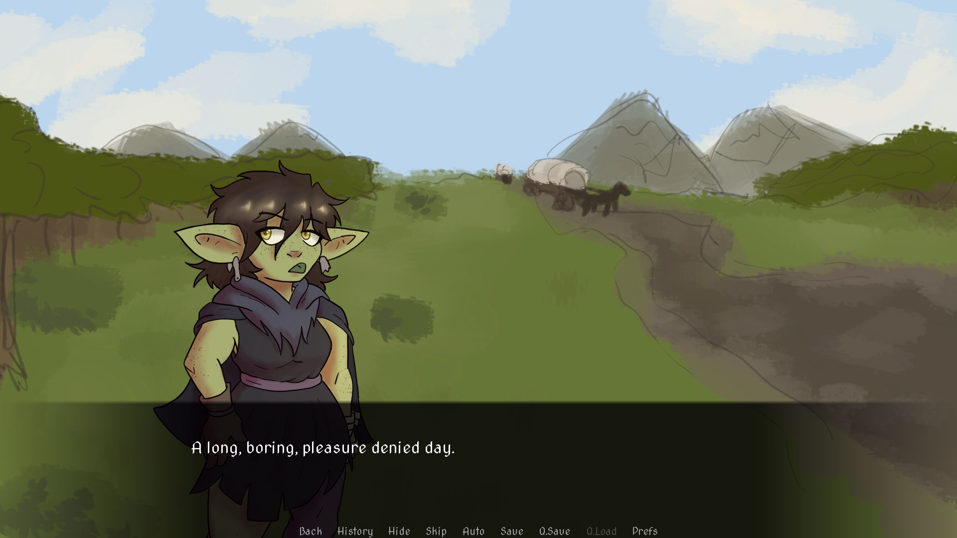 狩猎人类的狂欢：哥布林女骑榨精（Human-Hunting Hijinks）v1.5 精翻汉化 游戏截图 5