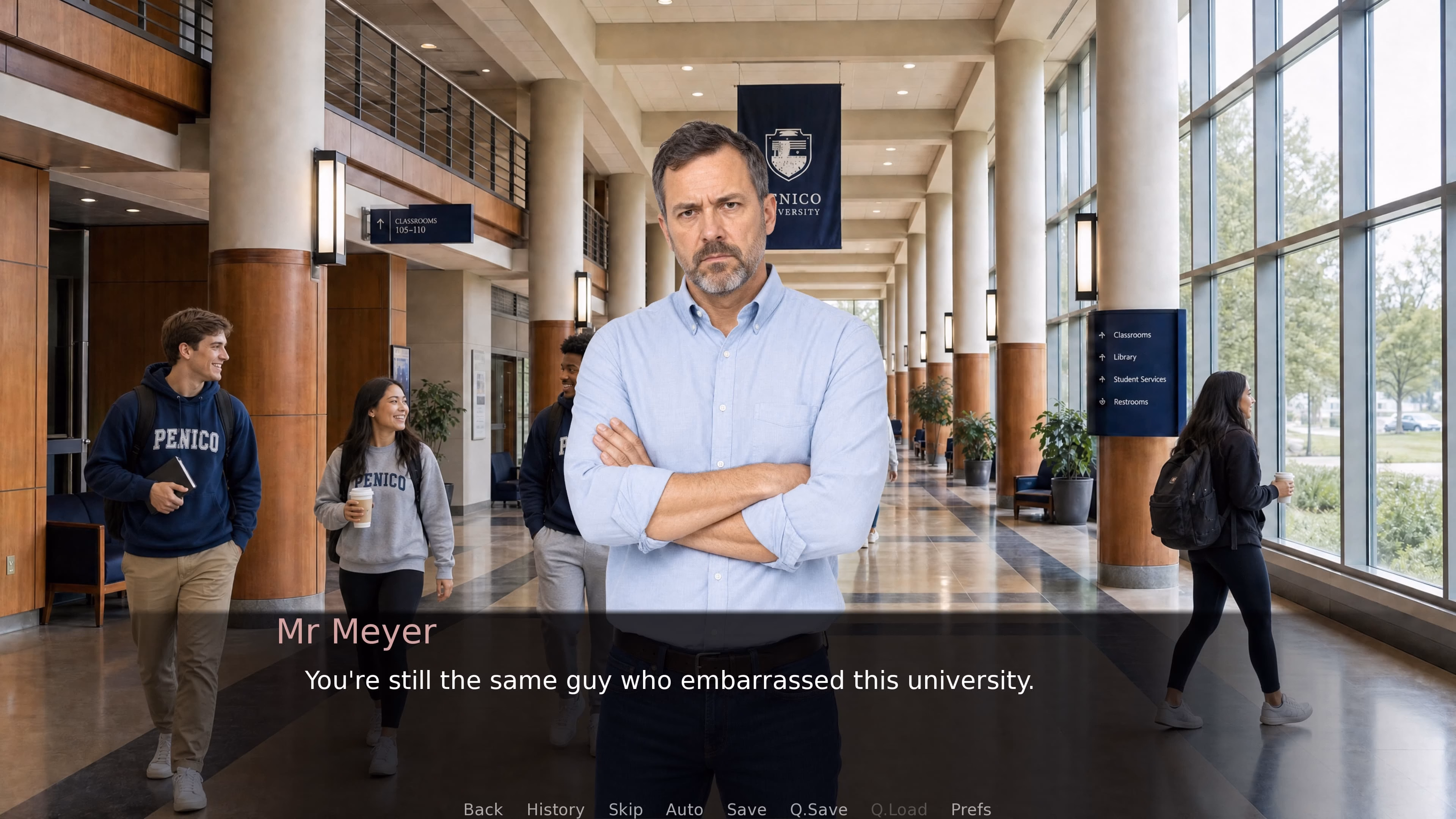 校园学探：潜入欲望大学（University Spy）v0.2 精翻汉化 游戏截图 8