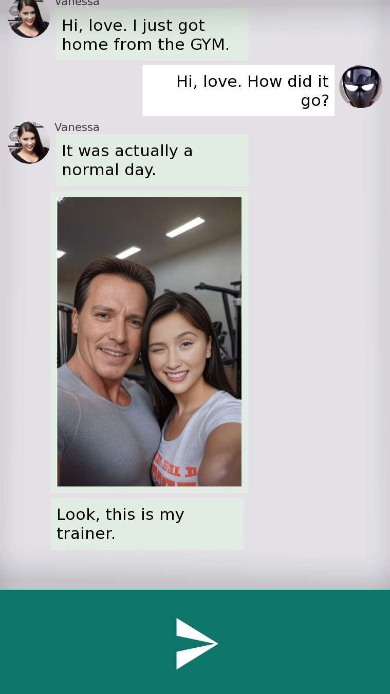 出轨聊天:牛头人女友凡妮莎(CheatChat Vanessa)v0.02 精翻汉化 游戏截图 5