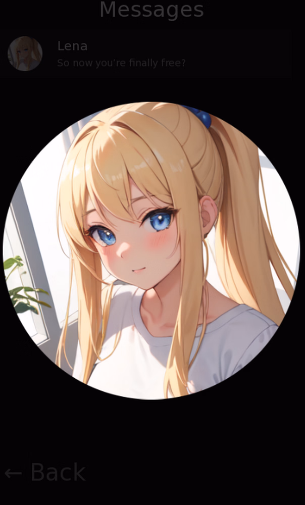 莉娜的秘密：深夜色情网聊（Lena: Our Story）v0.2a 精翻汉化 游戏截图 6