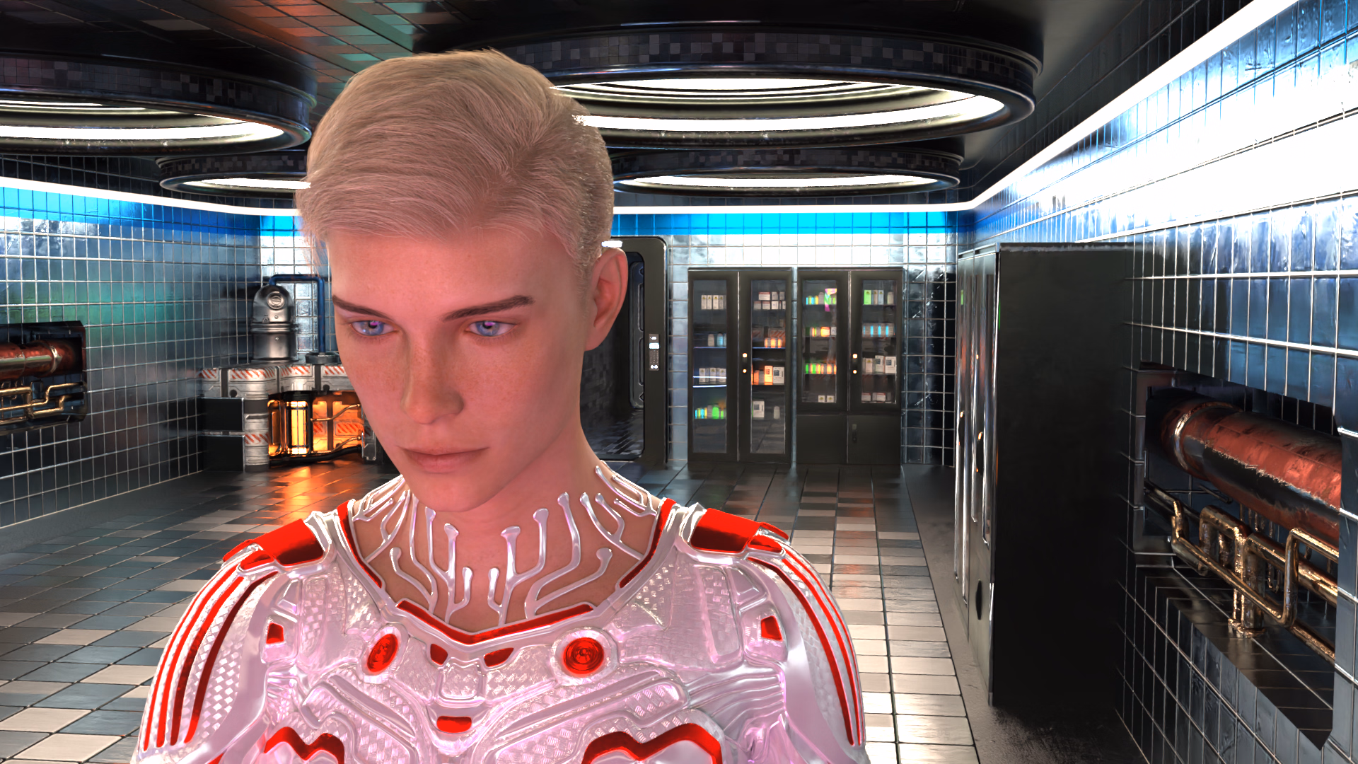星际运动员：红皮联盟的男同竞技（Galactic Athletes Red League）v0.2.0 精翻汉化 游戏截图 2