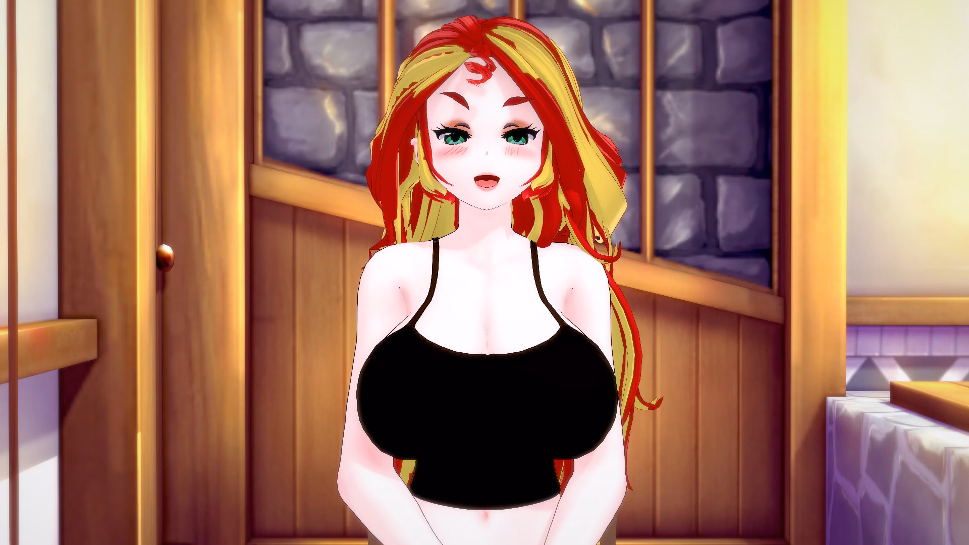 夏天是扶她：双性人的发情期（Summer Is a Futa）v1.1 精翻汉化 游戏截图 5
