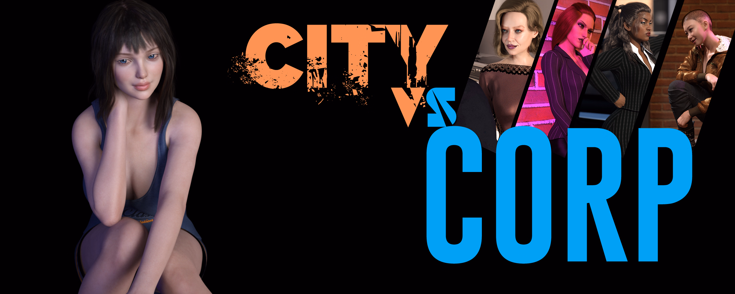 都市欲望：对抗邪恶财阀（City vs Corp）v0.2.0 精翻汉化 游戏截图 1