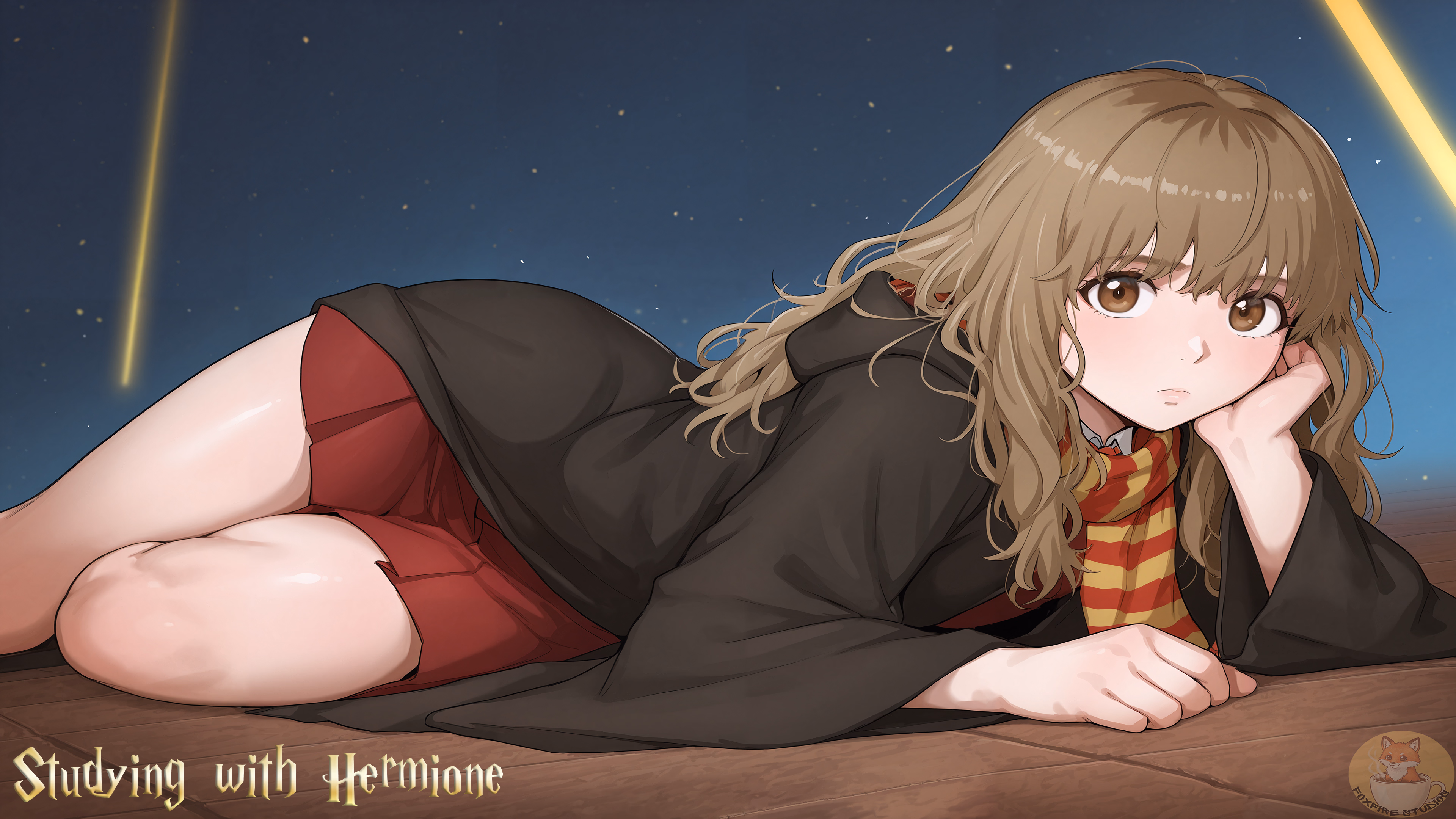 与赫敏共修：霍格沃茨淫乱圣诞（Studying  with Hermione）v1.0 精翻汉化 游戏截图 1