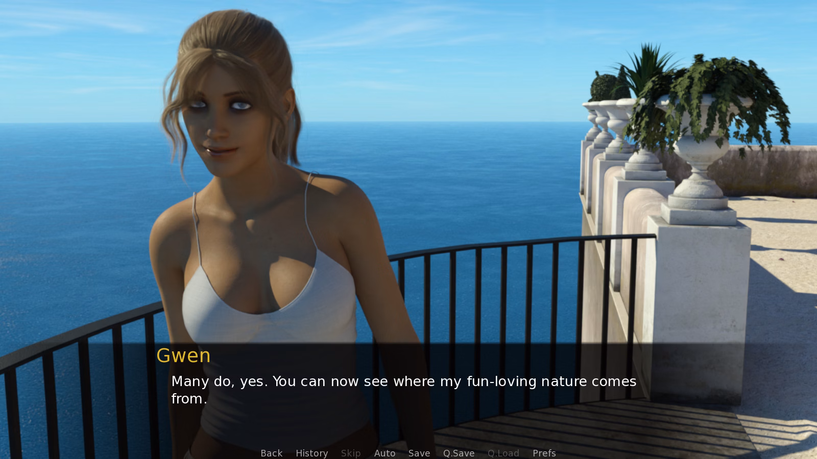 格温的假日：搭档的浪漫缠绵（Holiday with Gwen）2022-09-20 精翻汉化 游戏截图 4