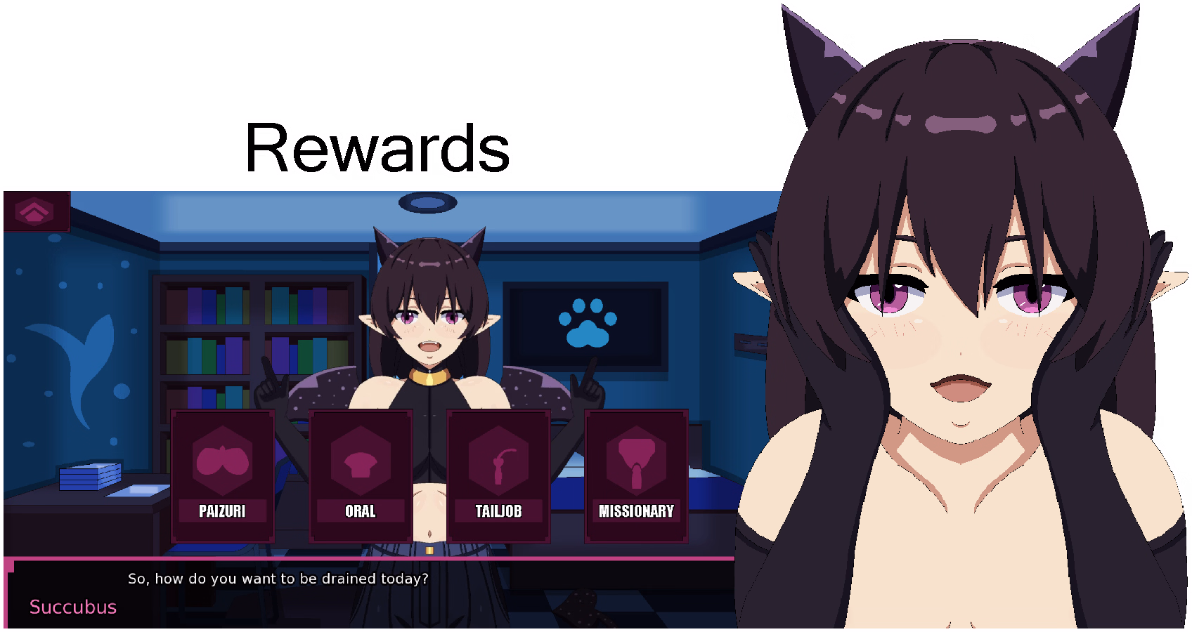 魅魔挑战：性爱搏击（Succubus Challenge）Demo 2 精翻汉化 游戏截图 5