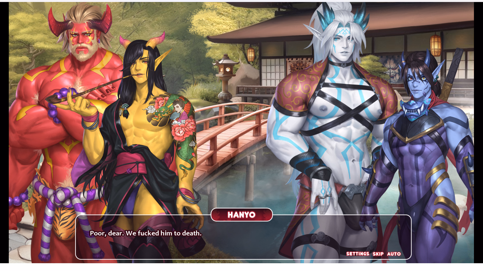 鬼族温泉:混浴的诱惑(Oni Onsen)v1.2.1 精翻汉化 游戏截图 2