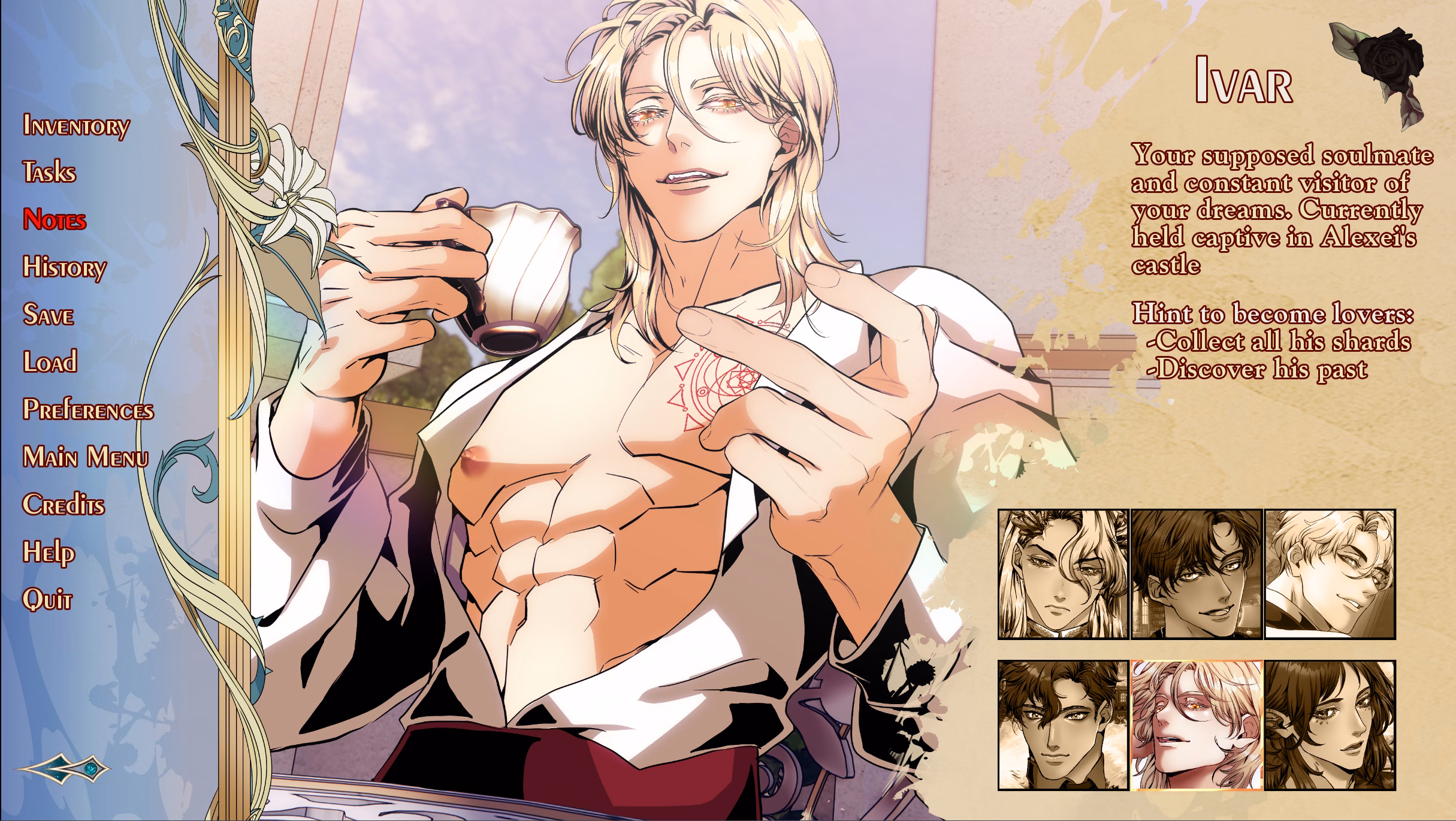魅惑罪人：皇家血脉的堕落（Bewitching Sinners Royal Blood）v1.4.1-BETA 精翻汉化 游戏截图 3