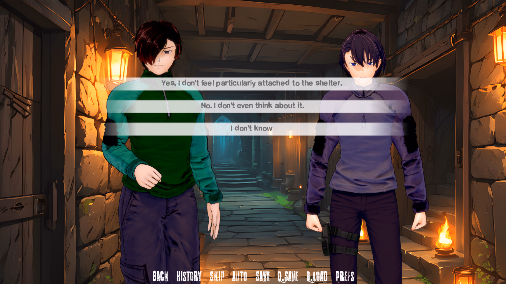 隐形墙之间:避难所的沦陷(Between Invisible Walls)v1.0 精翻汉化 游戏截图 7