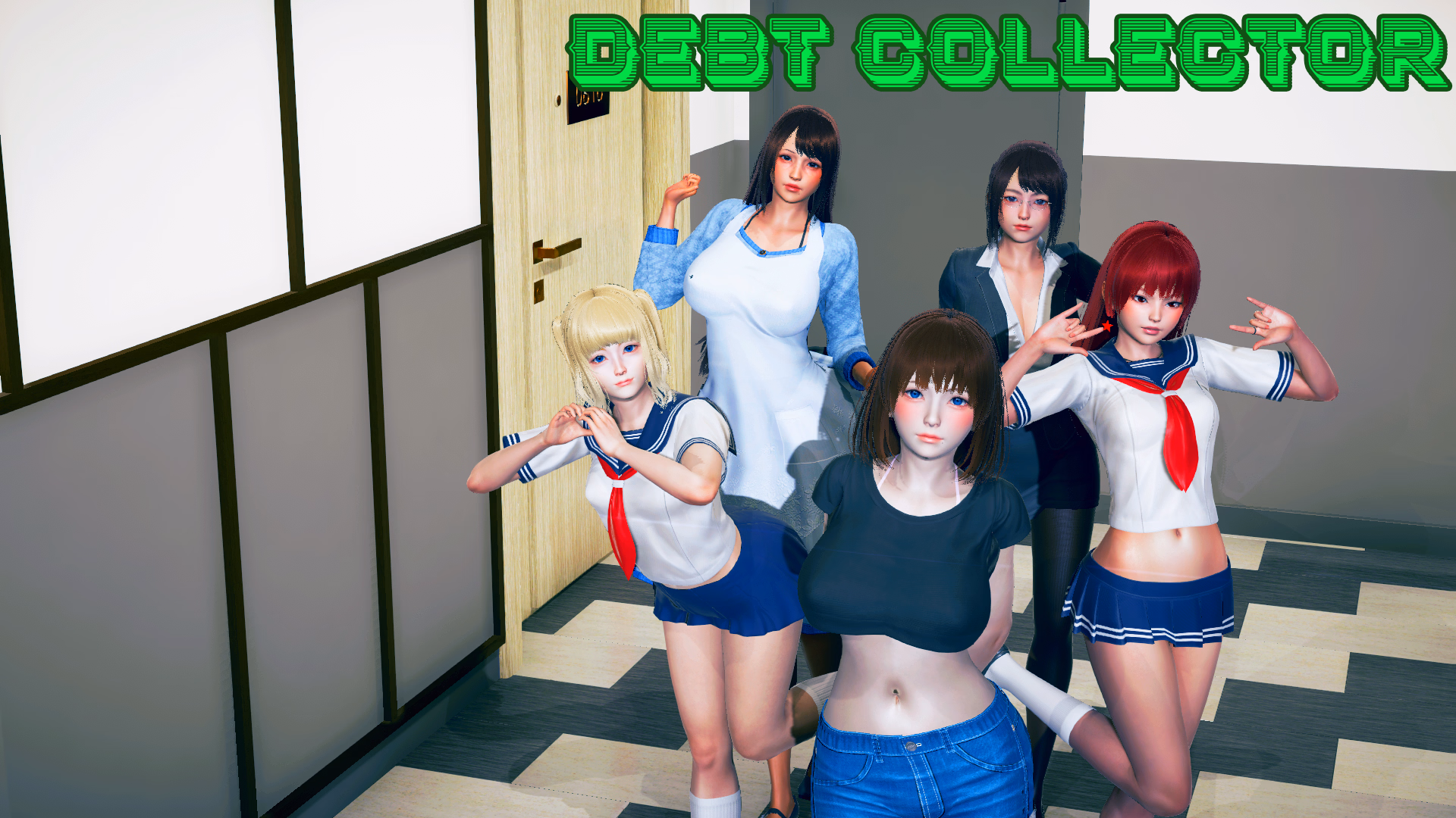 讨债人:肉偿催收的欲望契约(Debt Collector)v0.1 精翻汉化 游戏截图 1