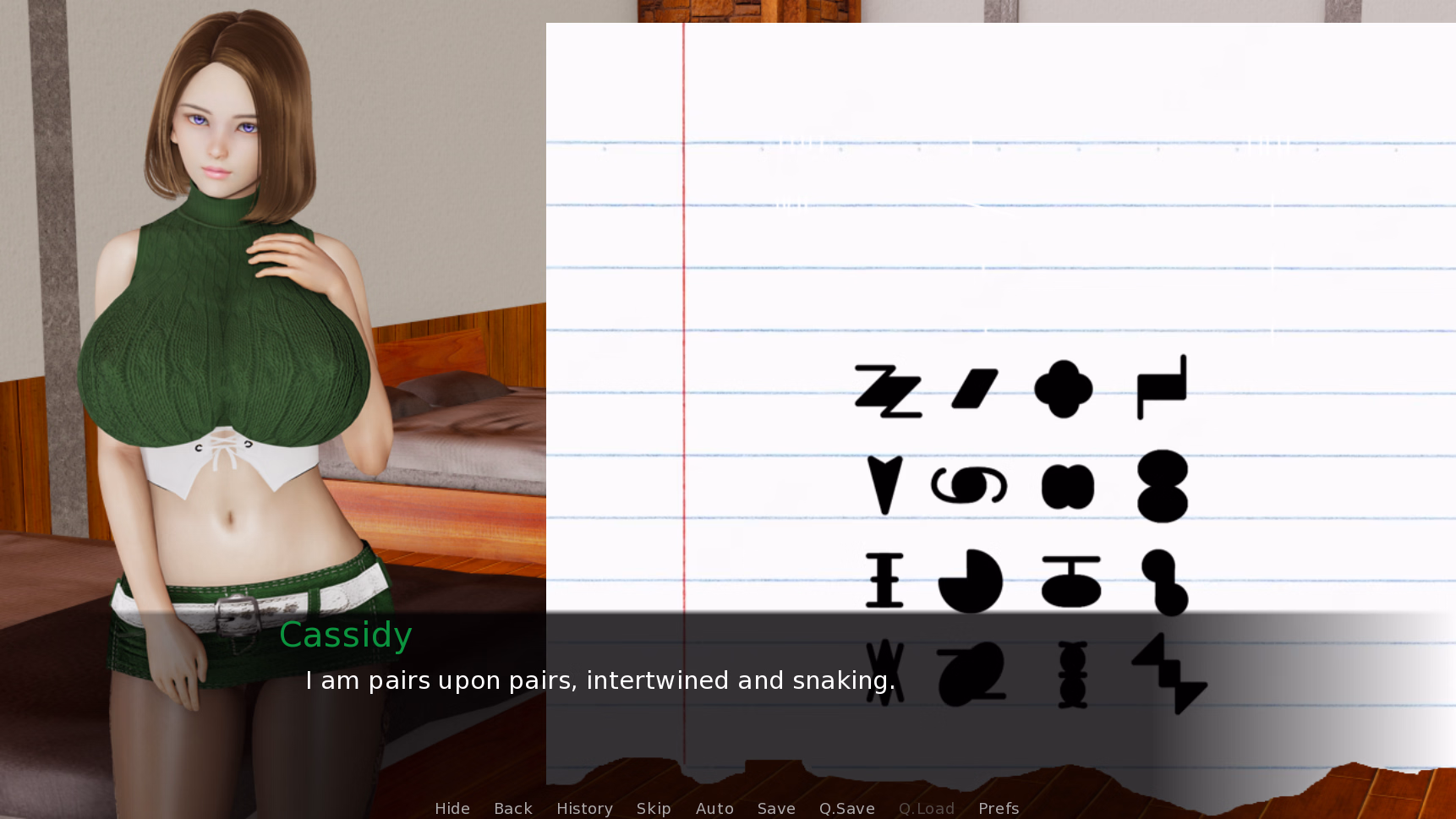 丽莎的隐秘任务:解谜与惩罚(Lisa's Cryptic Quest)v1.2 精翻汉化 游戏截图 4