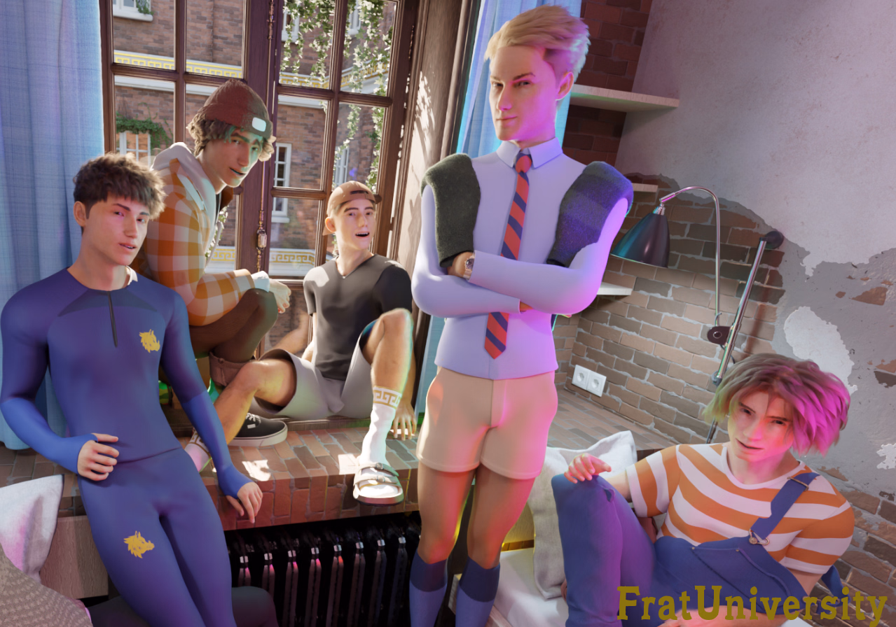 兄弟会大学：堕落校园（FratUniversity）v0.1.2 精翻汉化 游戏截图 1