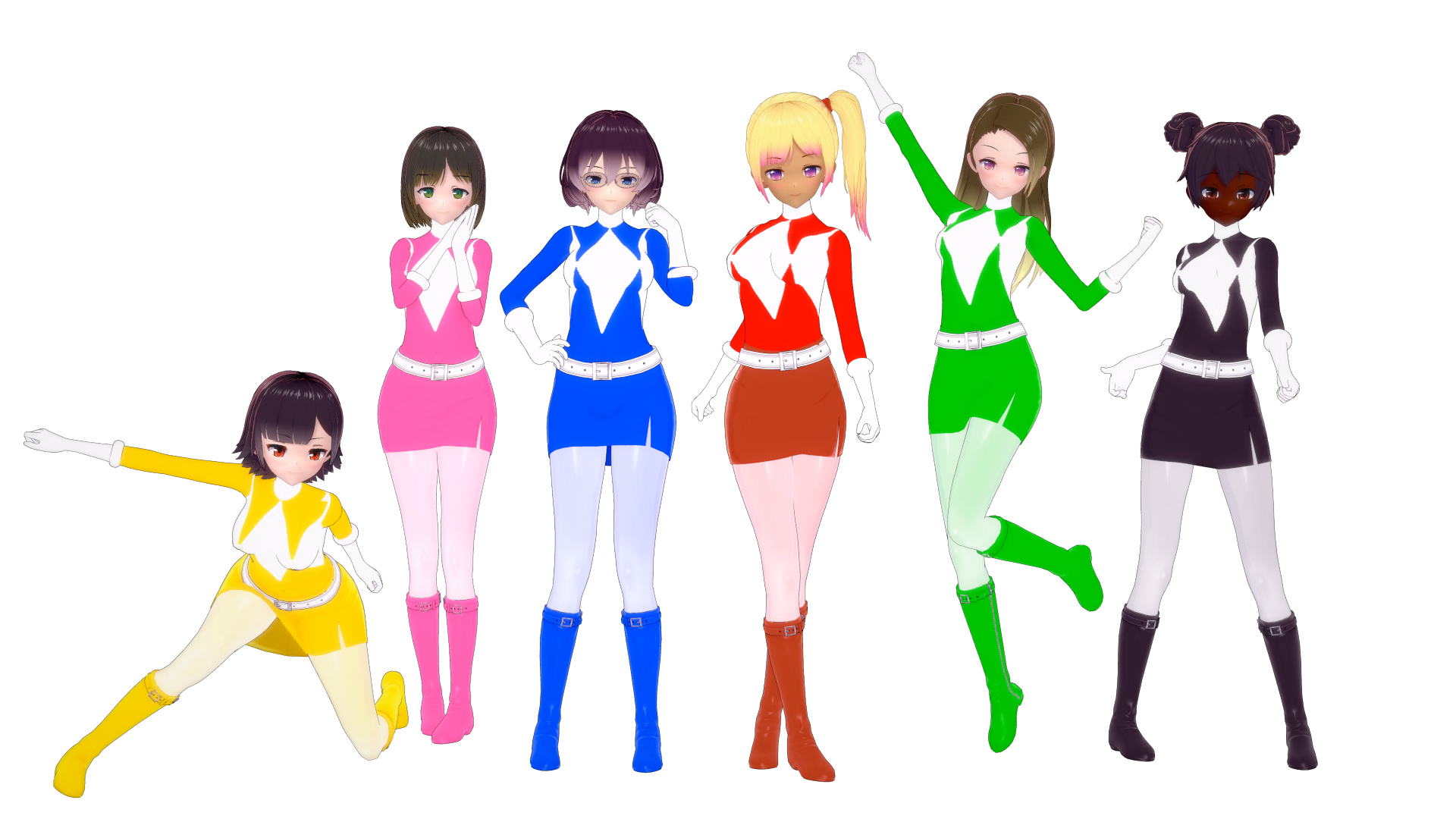 正义战队：女警蒙难（Justiciar Sentai）v1.0 精翻汉化 游戏截图 1