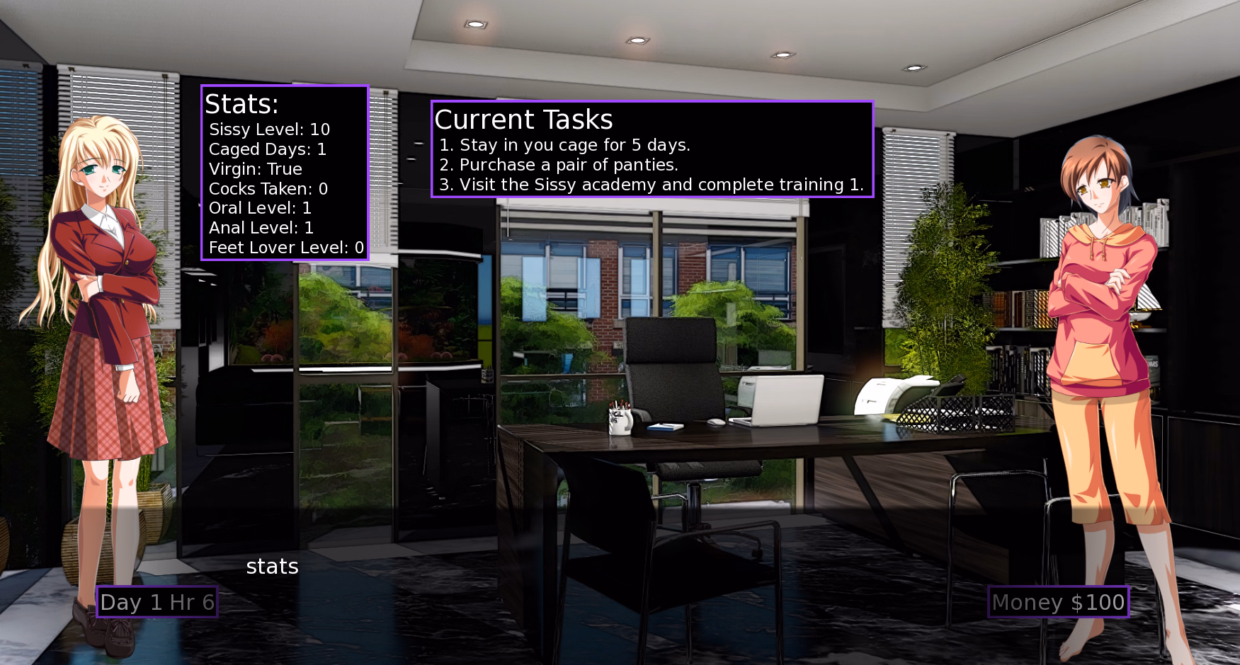 伪娘调教：你的母狗生活（Your Sissy Life）v1.9.4 精翻汉化 游戏截图 7