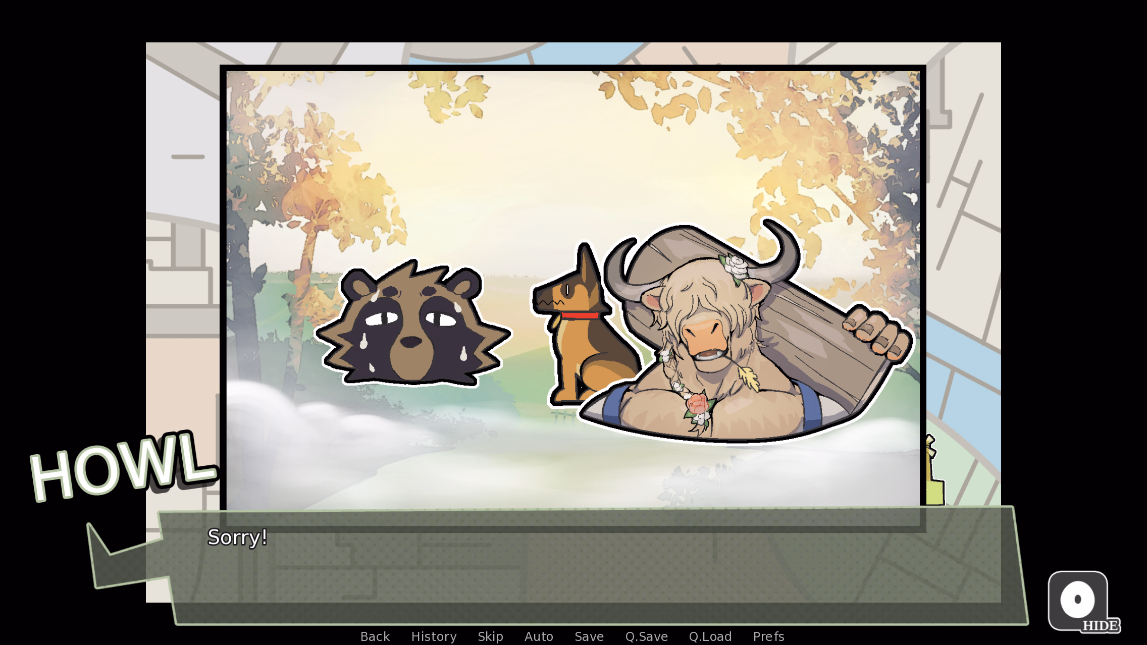 狸猫霍尔：同性兽人的异地恋（Helward: A Tanuki Story）v0.2.6 精翻汉化 游戏截图 4