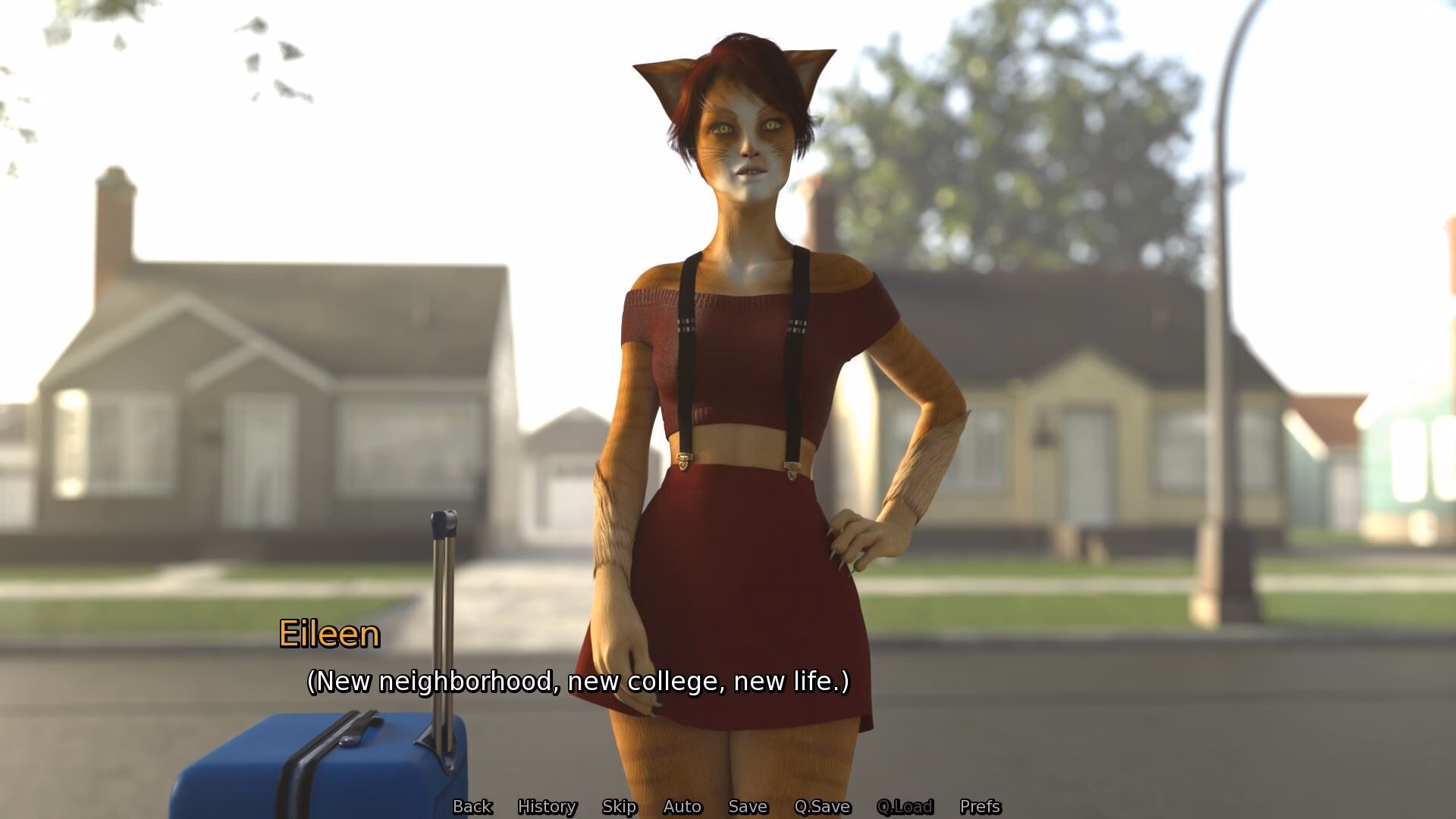 兽人大学：猫娘的校园调情（Furry College）v1.0.0 精翻汉化 游戏截图 5