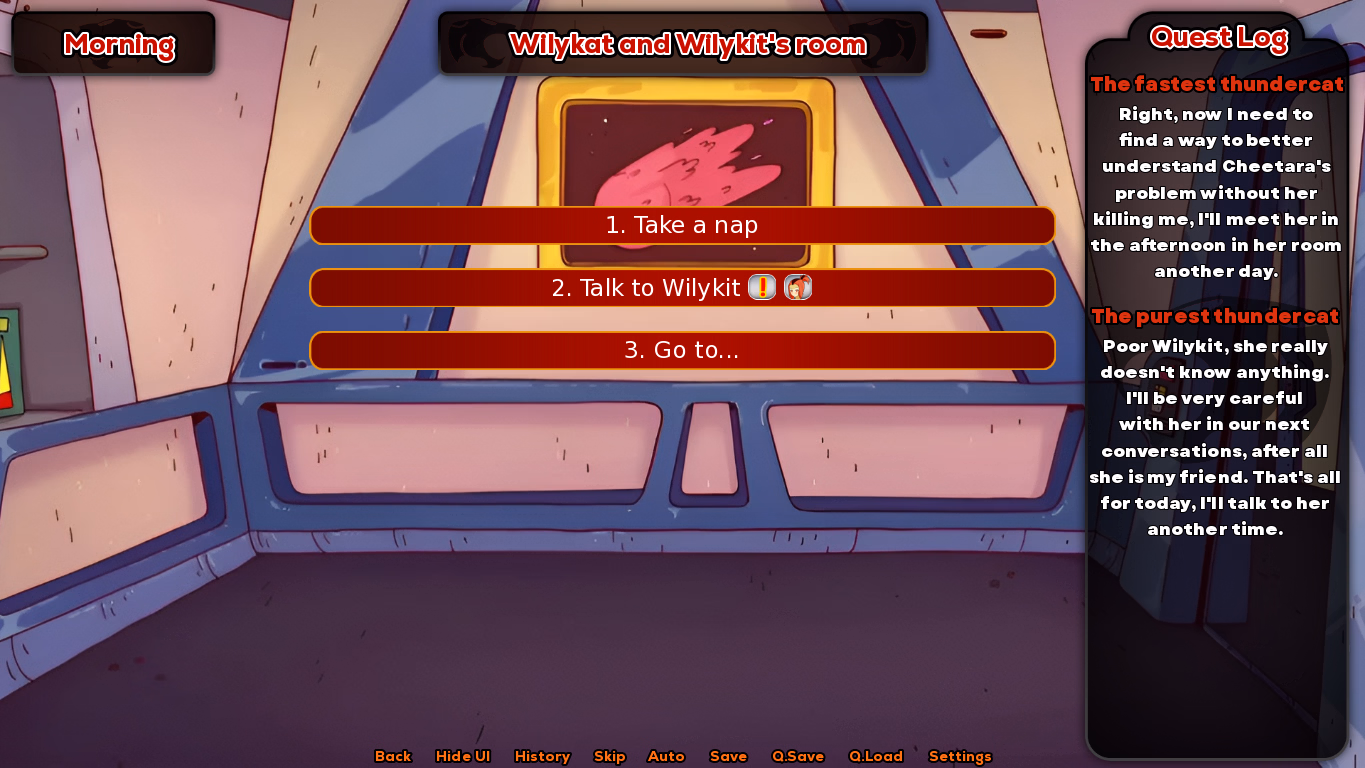 霹雳猫探险：性爱挑战（Wilykat's Adventure）v0.4 部分汉化 游戏截图 2