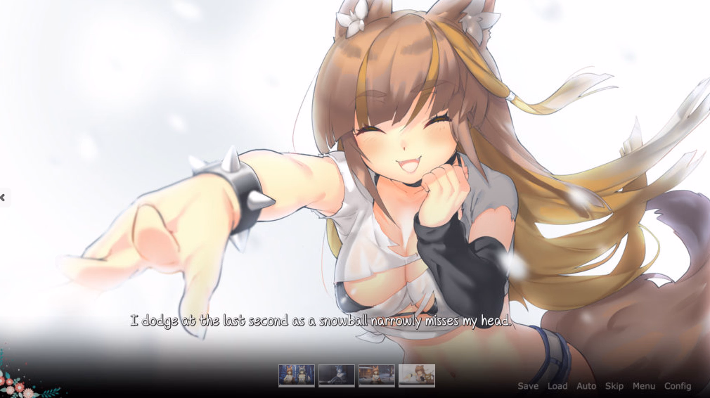 狼女之尾：雪屋同居（Wolf Tails）v1.2 精翻汉化 游戏截图 3