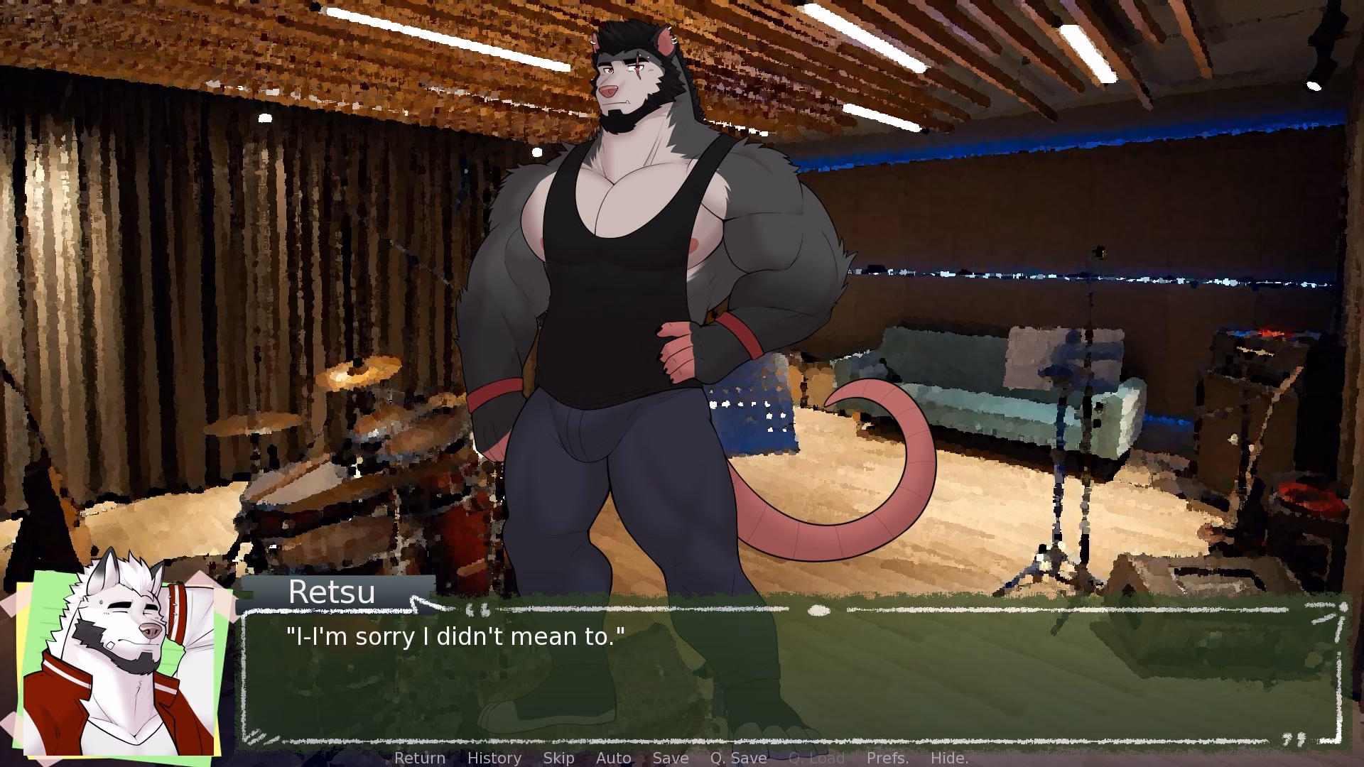 破晓：兽人男同的大学淫乱生活（A New Dawn）v1.9 精翻汉化 游戏截图 5