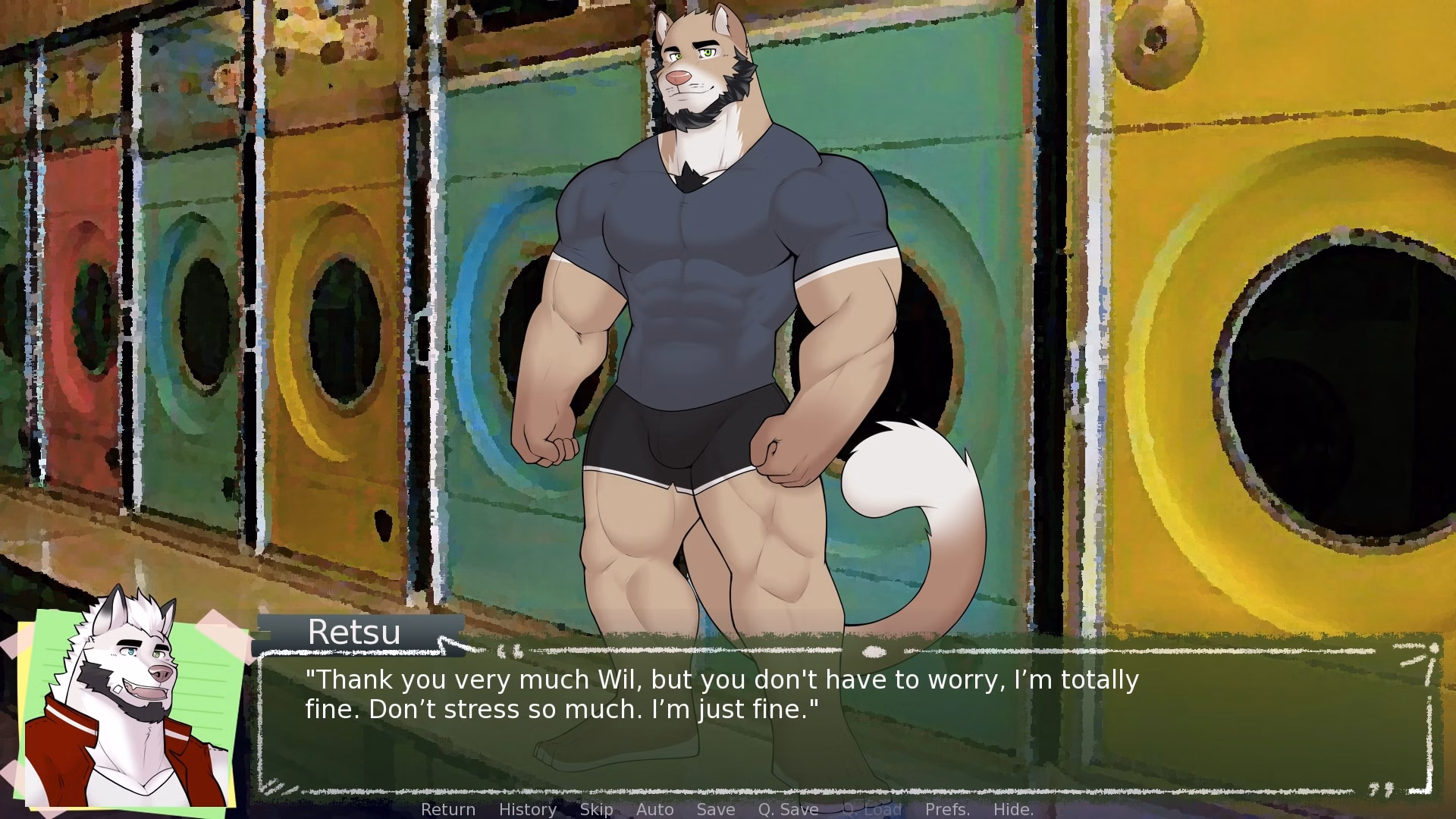 破晓：兽人男同的大学淫乱生活（A New Dawn）v1.9 精翻汉化 游戏截图 6