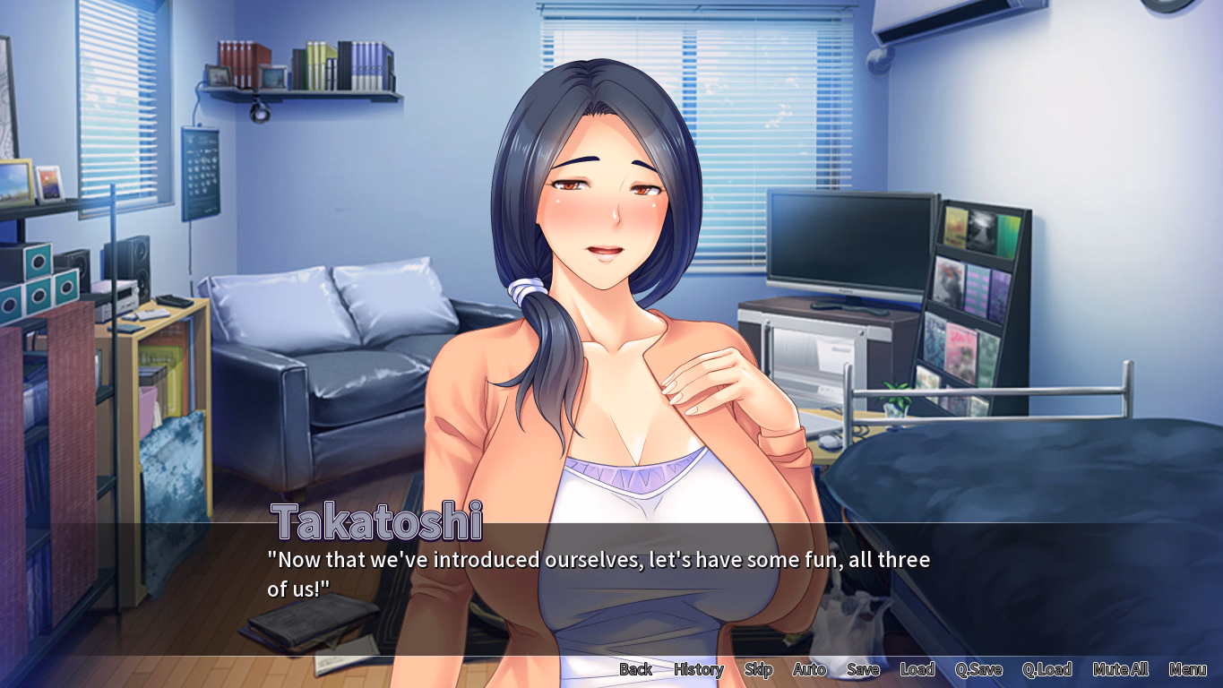 恶名昭彰的邻居:射满人妻(Netorious Neighbor Cumming for their Wives!)Final 精翻汉化 游戏截图 5