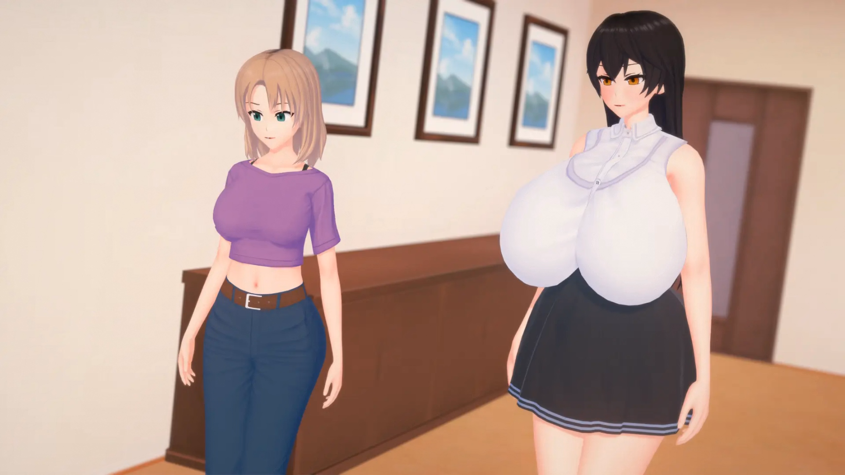 扶她挑战：巨根生长觉醒（No Nut November: A Futa Awakened）Final 精翻汉化 游戏截图 5