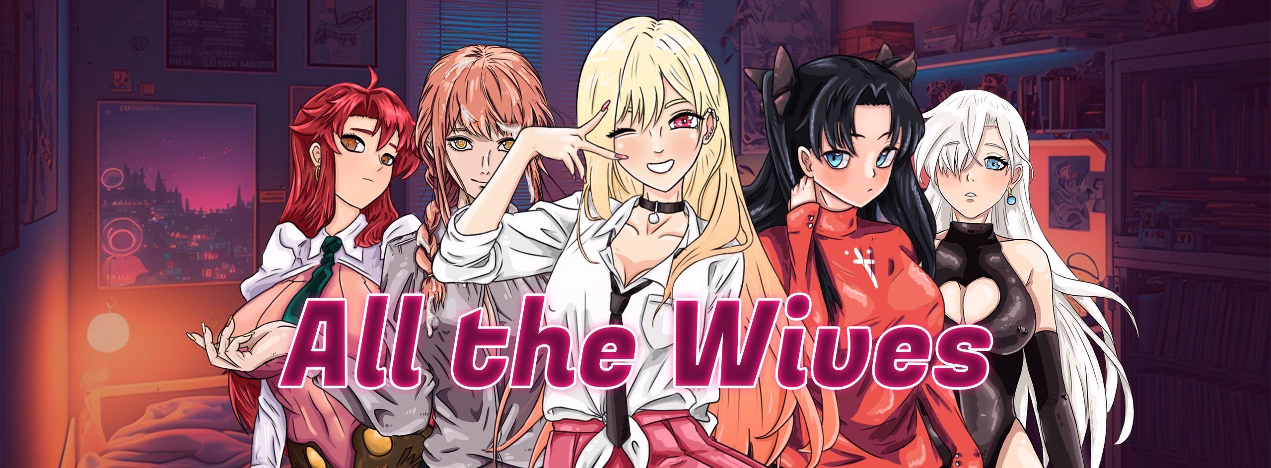 万界人妻搜查官:捕获所有老婆(All the Wives)v0.1.22 精翻汉化 游戏截图 1