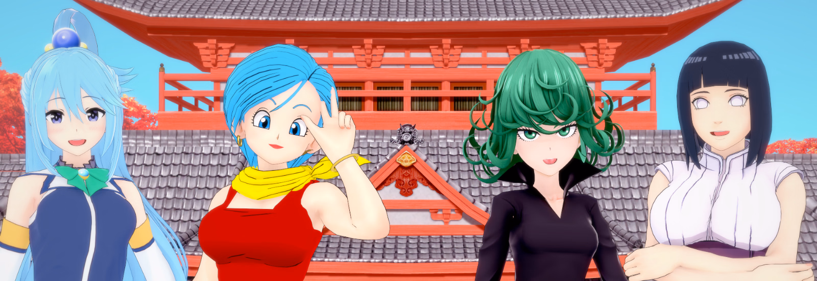 跳跃后宫:动漫女主大乱交(Jump Harem)v1.11 精翻汉化 游戏截图 1