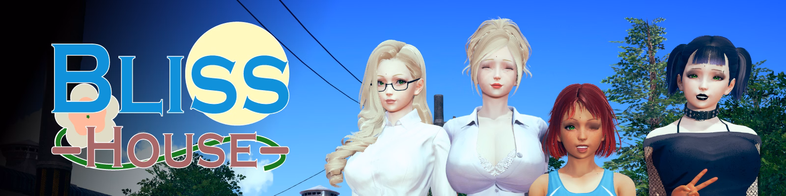极乐之屋：同居诱惑（Bliss House）v0.2.0 精翻汉化 游戏截图 1