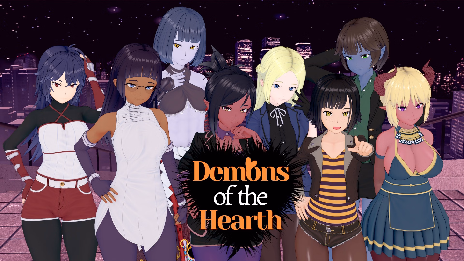壁炉恶魔：魔王复仇记（Demons of the Hearth）v0.9 P3 精翻汉化 游戏截图 1