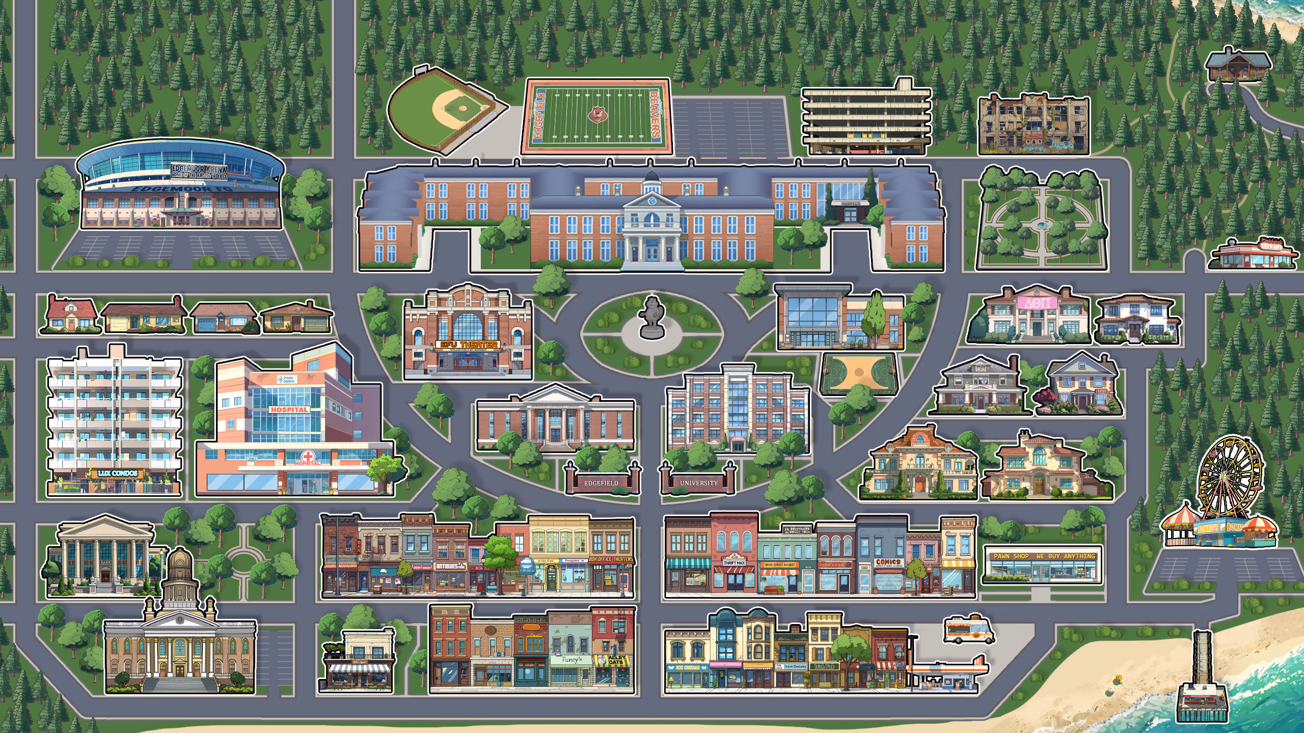 边缘地带：大学新生猎艳记（Edgefield）v0.3.0 精翻汉化 游戏截图 5