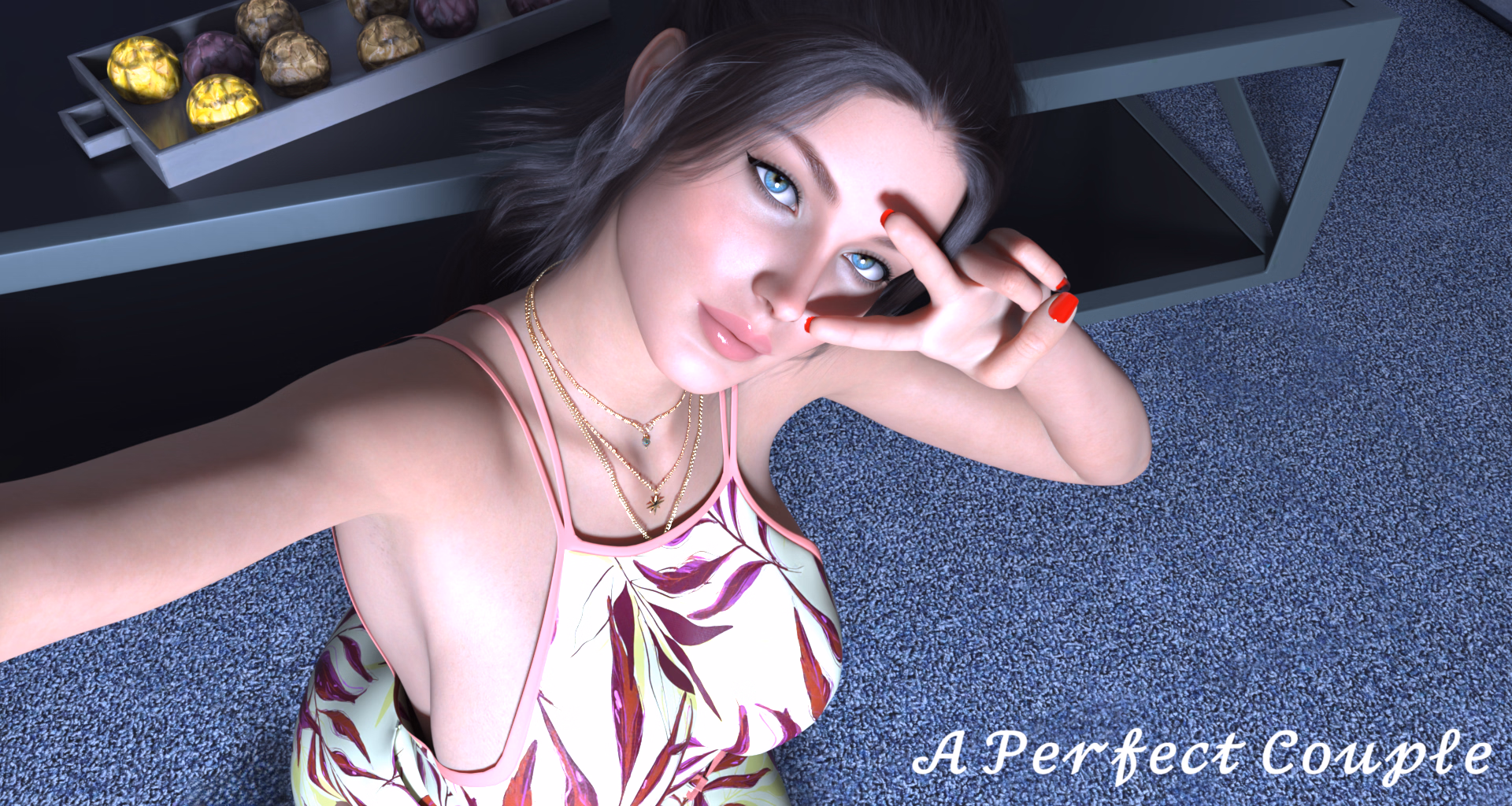 完美夫妻：娇妻艾米莉的手机调情（A Perfect Couple）v1.1 精翻汉化 游戏截图 1